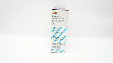 BD 382523 Insyte Autoguard BC Shielded I.V. Cath. 22Ga x 1.0inch (x) - Box of 50